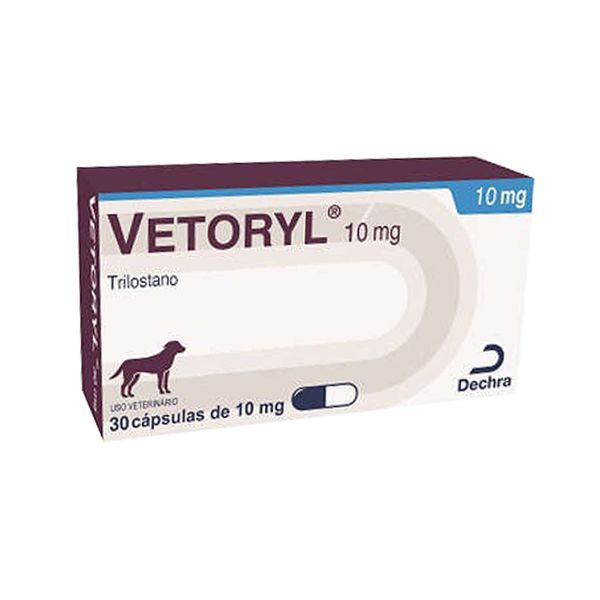 Vetoryl 10mg para Cachorro Dechra 30 cápsulas