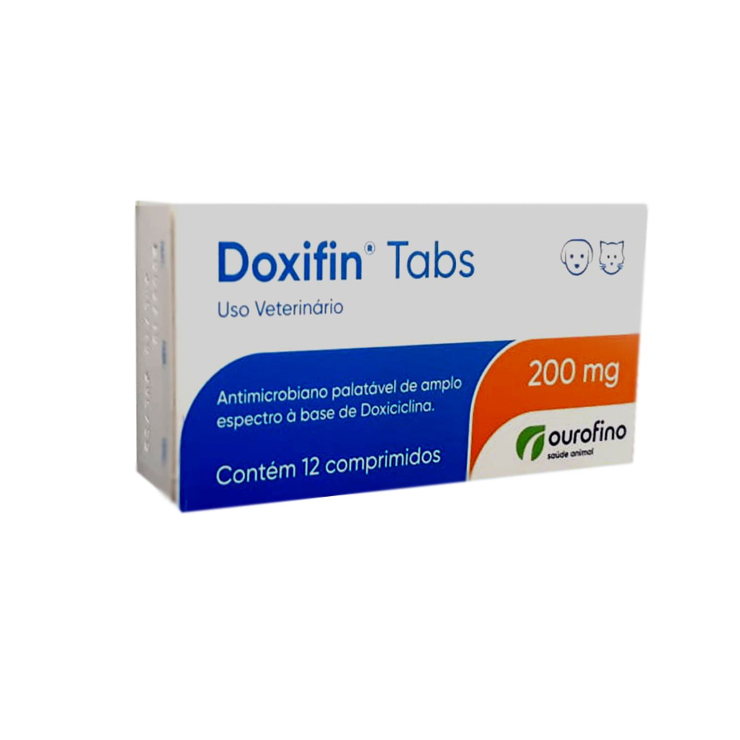 Doxifin 200 mg Tabs com 12 comprimidos