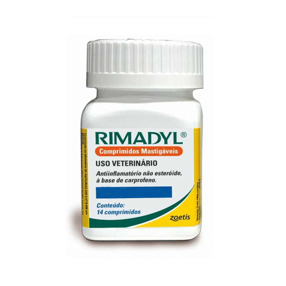 Rimadyl 100 mg Anti-inflamatório para Cães