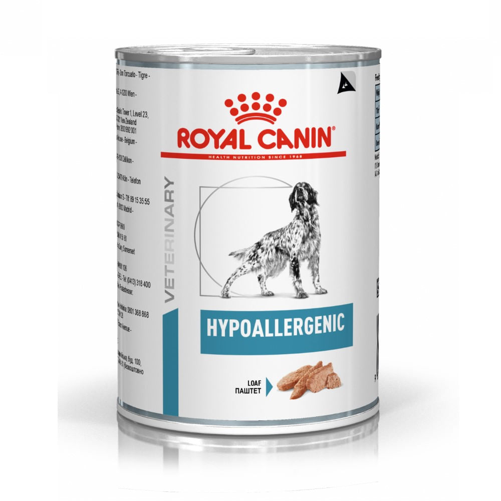 Ração Úmida Royal Canin Hypoallergenic Cães Adultos