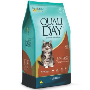 Ração Qualiday Gatos Adultos Frango