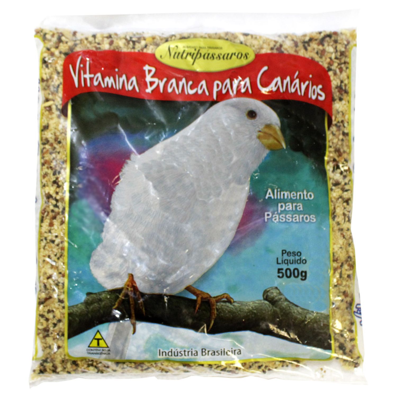 Ração para Canário Nutripássaros Vitamina Branca 500g