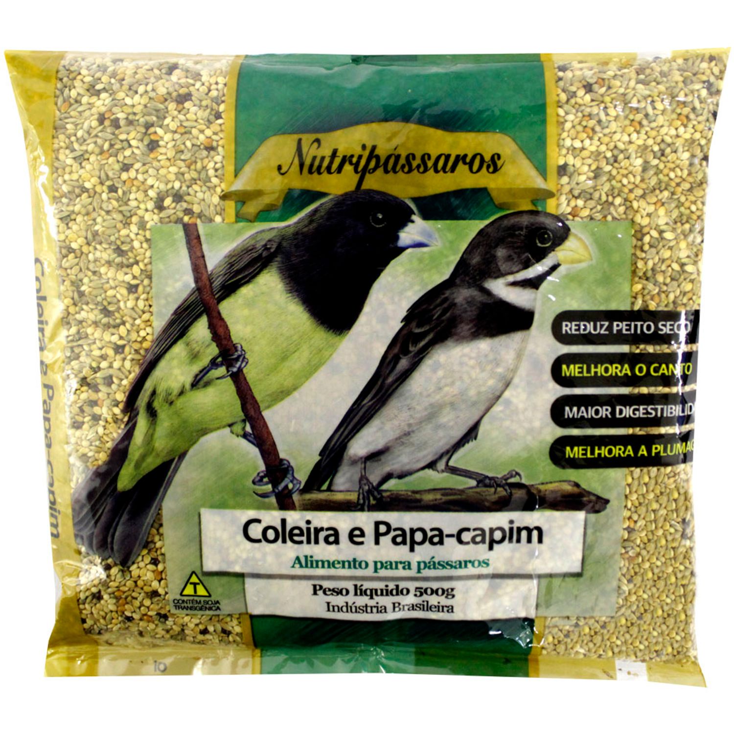 Mistura para Pássaro Coleirinho e Papa-capim Nutripássaros com Mel 500g