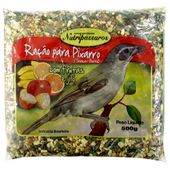 Ração para Pixarro Trinca-Ferro Nutripássaros com Frutas e Jiló