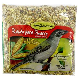 Ração para Pixarro Trinca-Ferro Nutripássaros com Milho Verde - 500 g