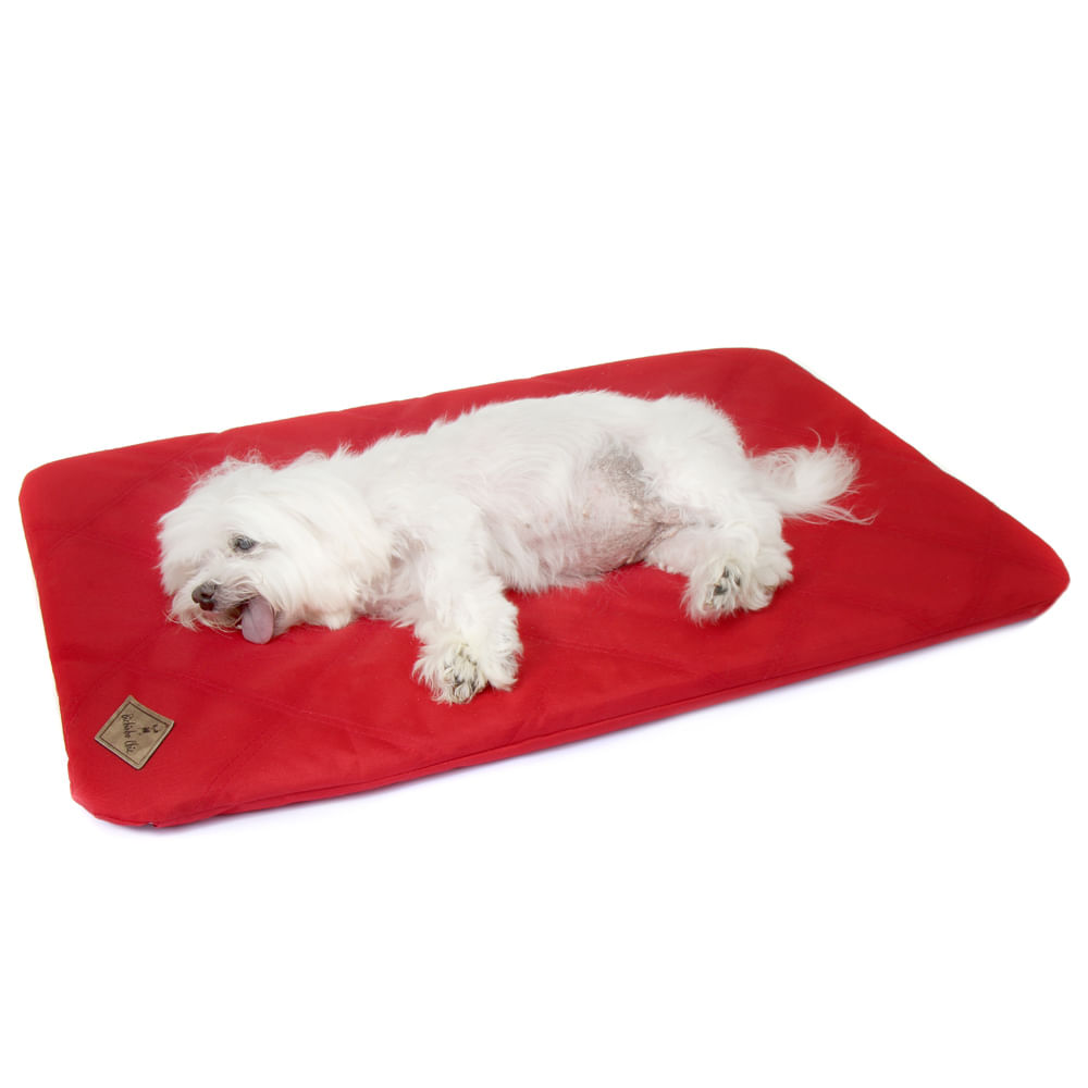 Colchonete Resistente Vermelho Bichinho Chic