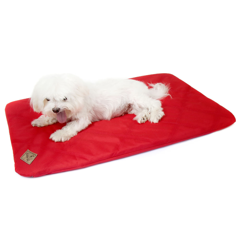 Colchonete Resistente Vermelho Bichinho Chic