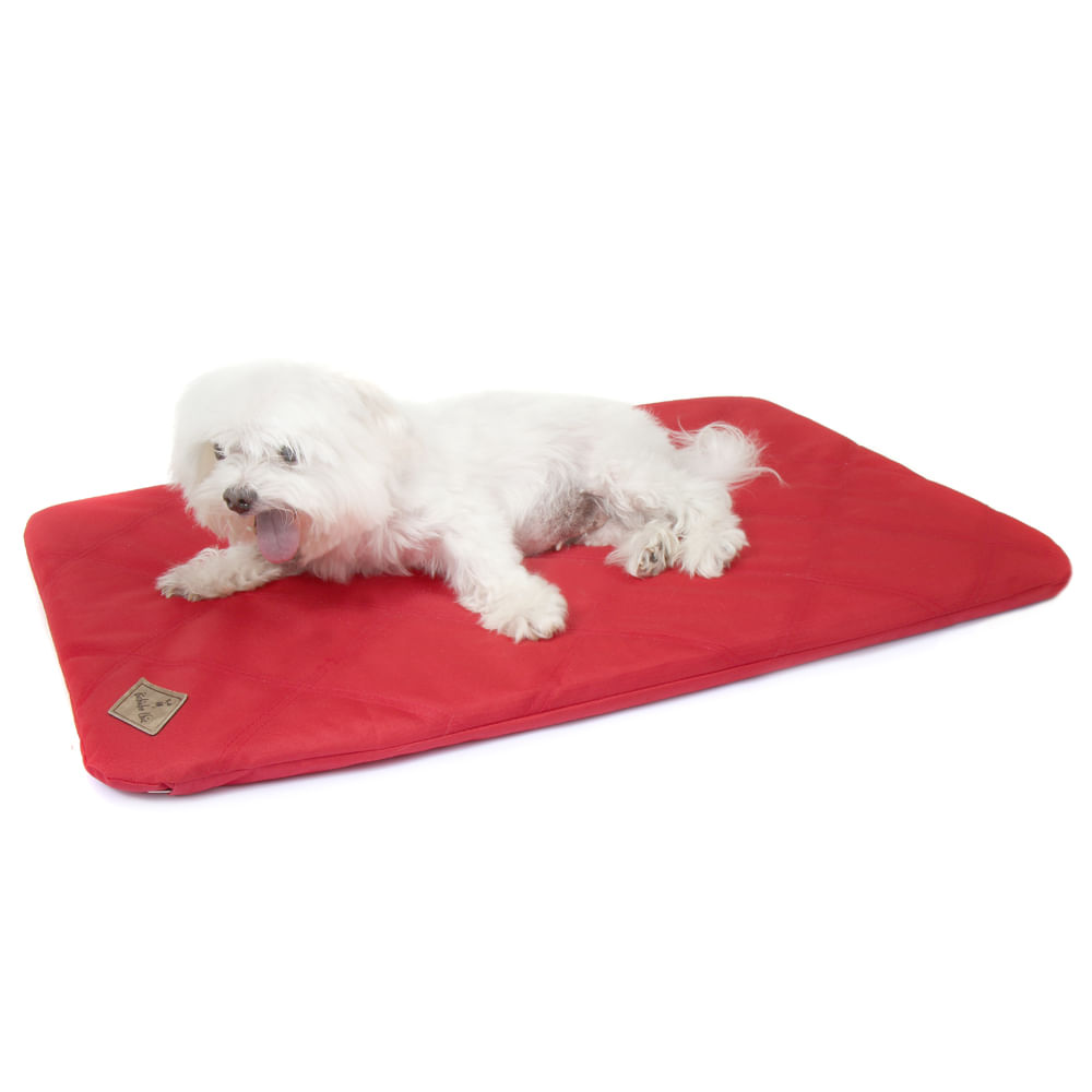 Colchonete Resistente Vermelho Bichinho Chic