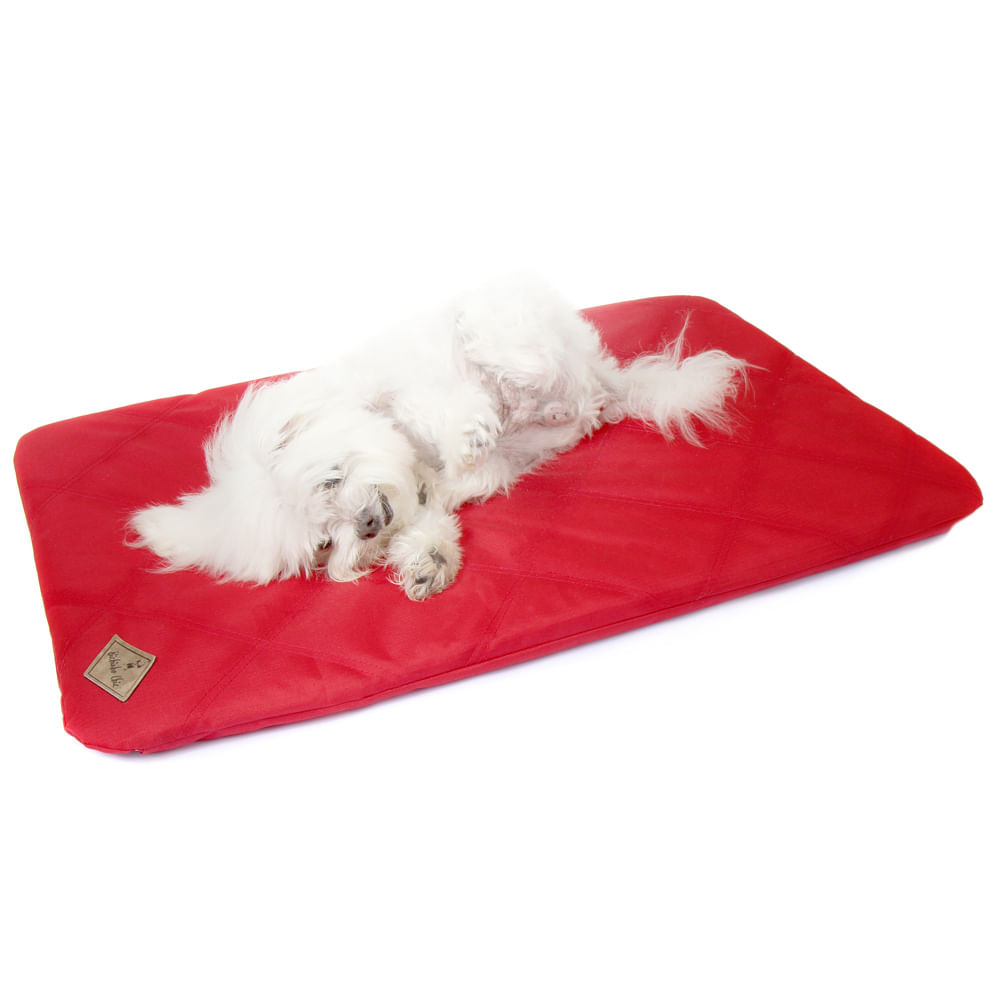 Colchonete Resistente Vermelho Bichinho Chic