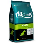 Ração Allcanis Premium Cães Adultos Frango Carne e Arroz