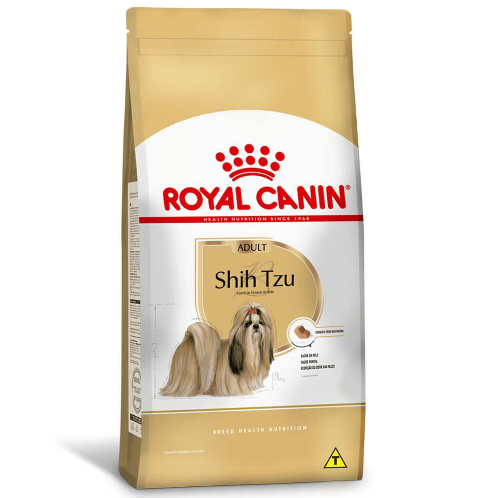 Ração Royal Canin Shih Tzu Cães Adultos - 1 kg
