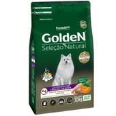 Ração Golden Seleção Natural Cães Adultos Raças Pequenas Frango e Abóbora