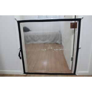 Tela de Proteção para Portas Mabuu Pet Dog Door Preto Menor preço em Tela de Proteção para Portas Mabuu Pet Dog Door Preto