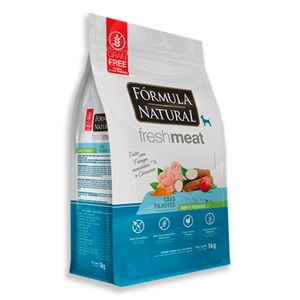 Ração Fórmula Natural Fresh Meat Cães Filhotes Portes Mini e Pequeno Frango