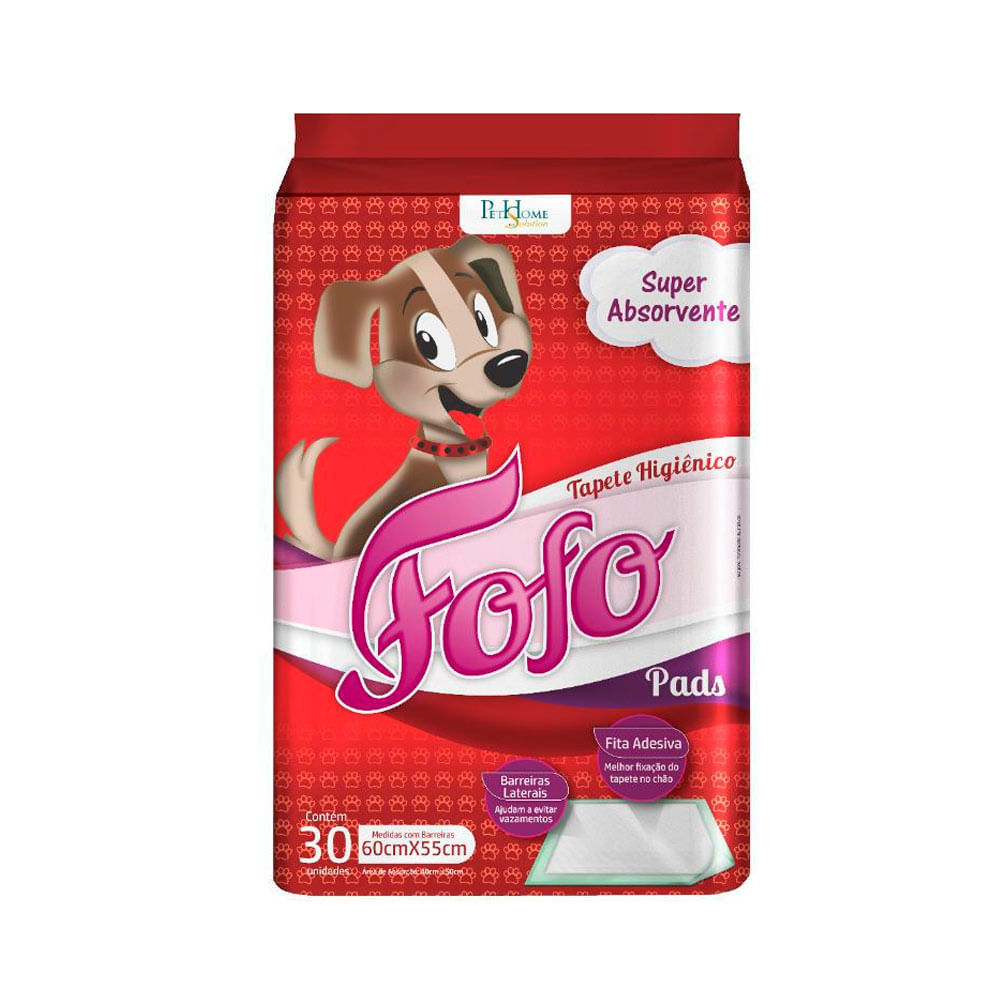 Tapete Higiênico Fofo Pads 60x55cm
