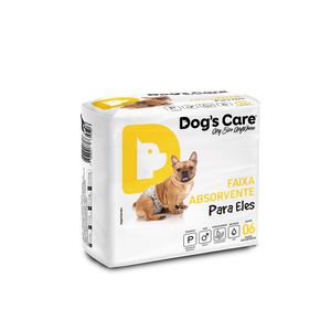 Fralda Higiênica Macho Dogs Care 6 unidades