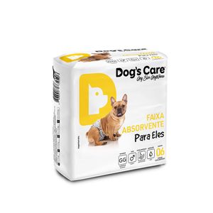Fralda Higiênica Macho Dogs Care 6 unidades