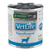 Ração Úmida Vet Life Cães Hipoalergênico
