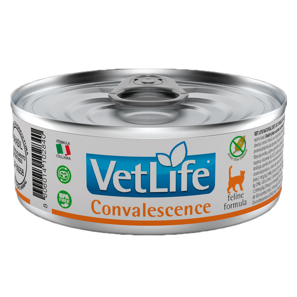 Ração Úmida Para Gato Convalescença Vet Life