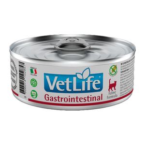 Ração Úmida Para Gato Gastrointestinal Vet Life - 85 g