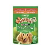 Ração Úmida Dog Chow Cães Adultos Mini e Pequenos Salmão