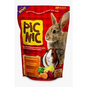 Ração para Hamster e Coelho Pic Nic Zootekna - 1,8 kg