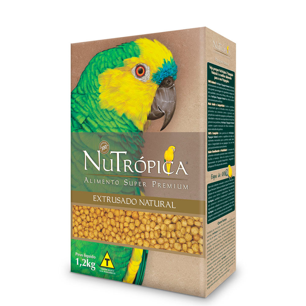 Ração Nutrópica Papagaios Natural