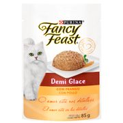 Ração Úmida Fancy Feast Demi Glace Frango