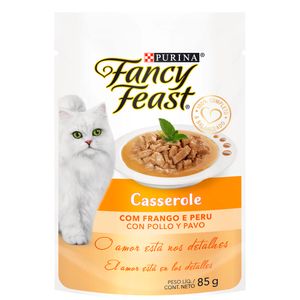 Ração Úmida Fancy Feast Casserole Frango e Peru - 85 g