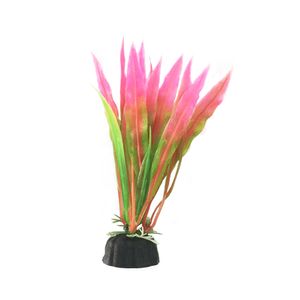 Planta Plástica Soma Economy Rosa e Verde - 10cm