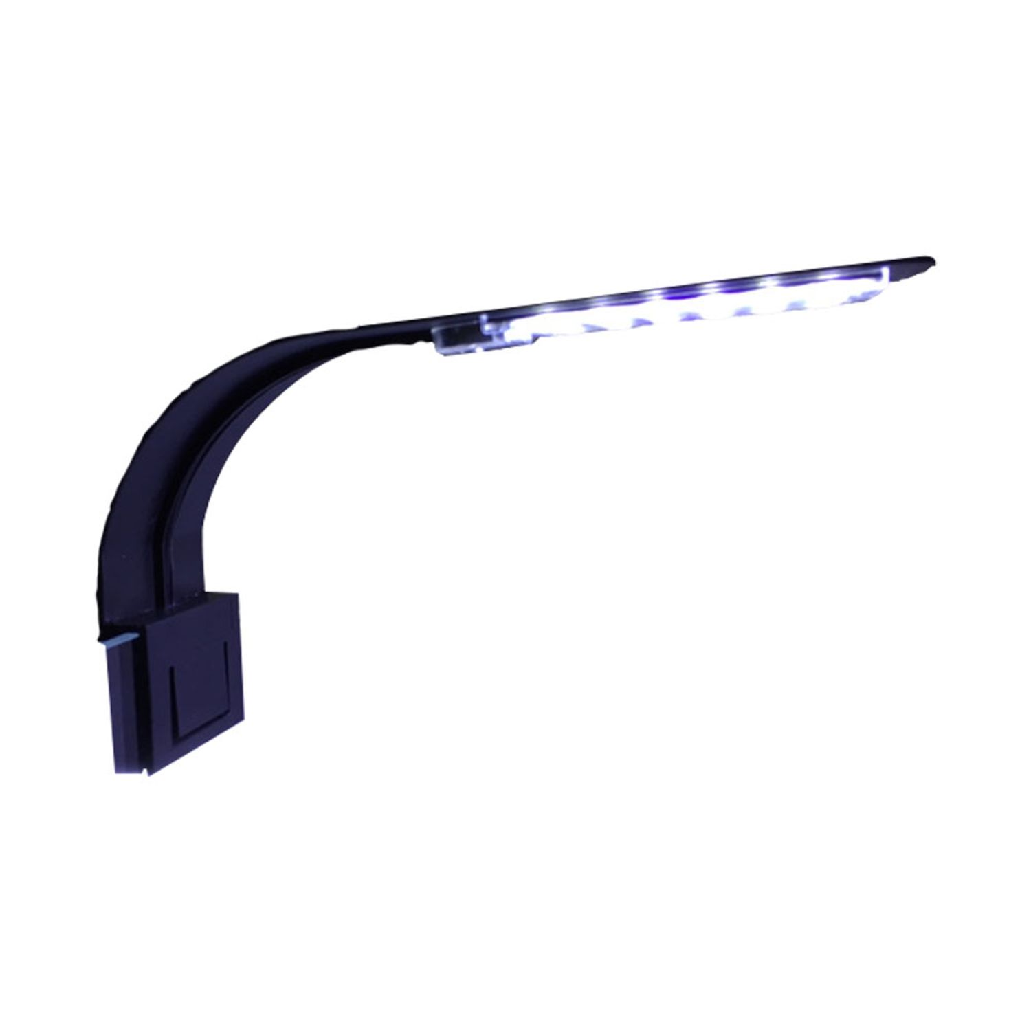 Luminária de Led Soma 10W Branca e Azul Fora da Embalagem
