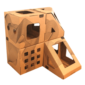 Brinquedo Casa Toca De Papelão para Gatos Kit 4 Mobypet Menor preço em Brinquedo Casa Toca De Papelão para Gatos Kit 4 Mobypet