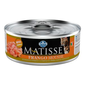 Ração Úmida Matisse Mousse Gatos Adultos Frango - 85g