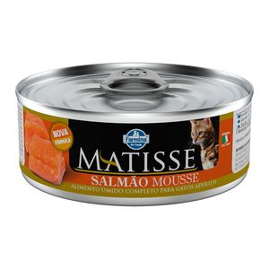Ração Úmida Matisse Mousse Gatos Adultos Salmão - 85 g