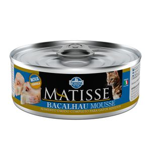 Ração Úmida Matisse Mousse Gatos Adultos Bacalhau - 85 g