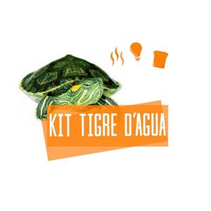 Kit Completo para Tartaruga Tigre D'Água Com Brinde - Kit Completo Para Tartaruga Tigre D'Água Com Brinde