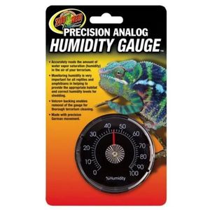 Medidor de Umidade Precision Analog Humidity Gauge Zoo Med Th-21