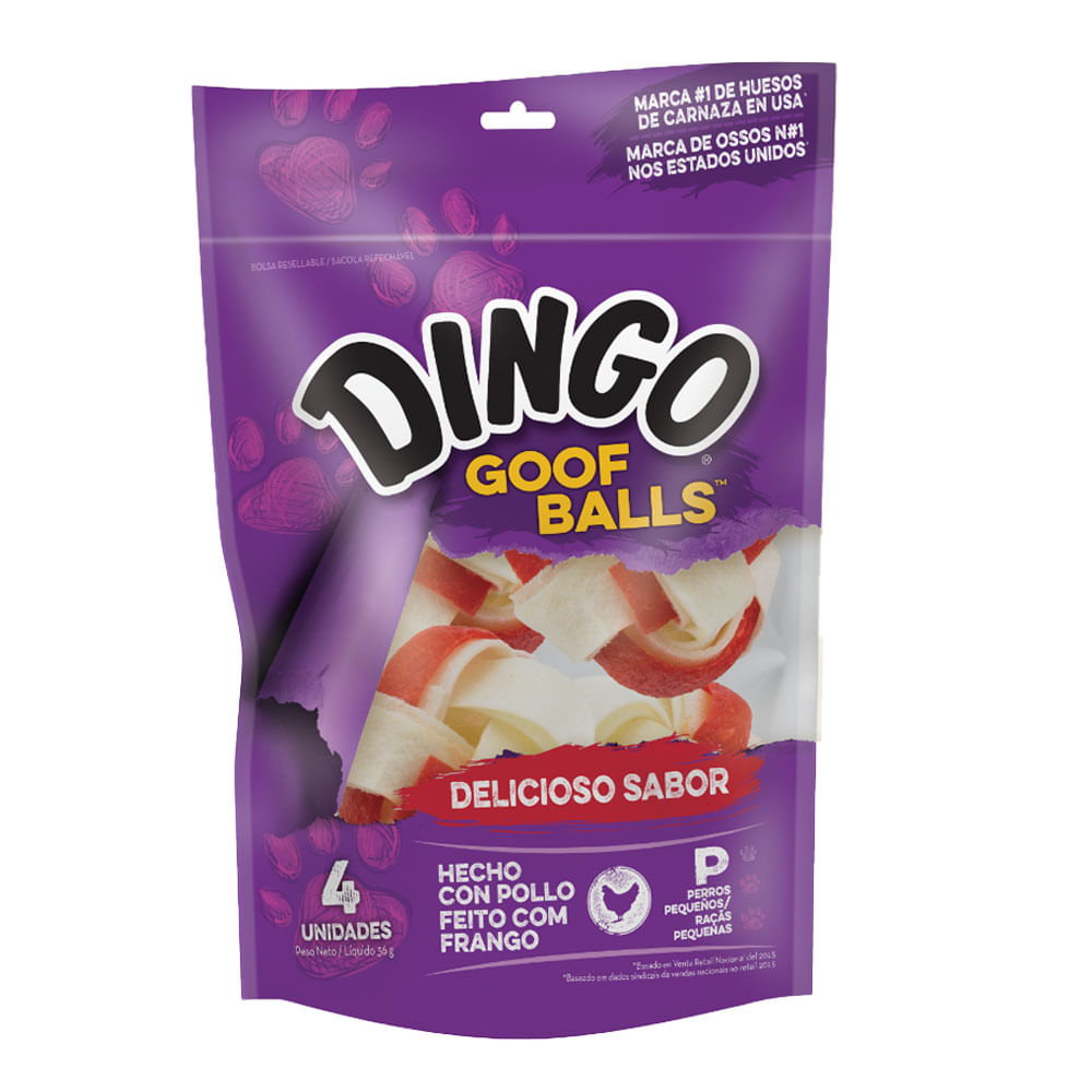 Petisco Premium Goof Balls Dingo 56g