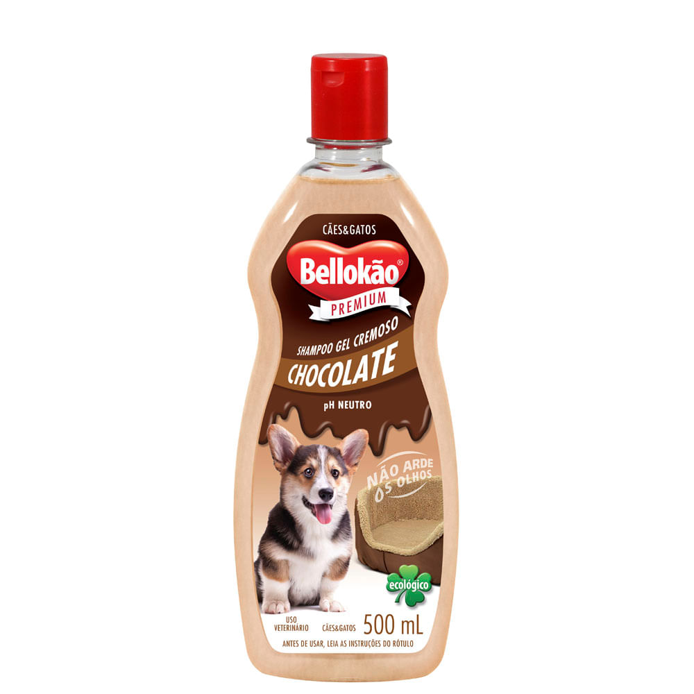 Shampoo para Cães e Gatos Chocolate Bellokão