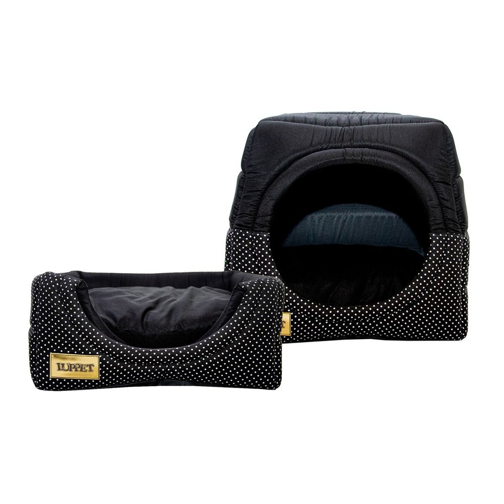 Cama Iglu e Toca 2 em 1 para cachorro - Luppet