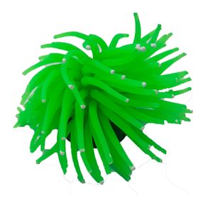 Enfeite para AquárioMaxxi Anêmona YS-1106G Verde - Único