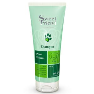 Shampoo Sweet Friend Intensive Care Pelos Escuros para Cães - 250ml