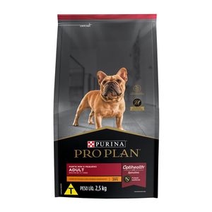 Ração Pro Plan Cães Adultos Raças Pequenas Frango - 2,5 kg