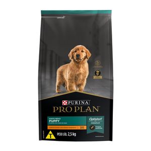 Ração Pro Plan Cães Filhote Porte Médio Frango