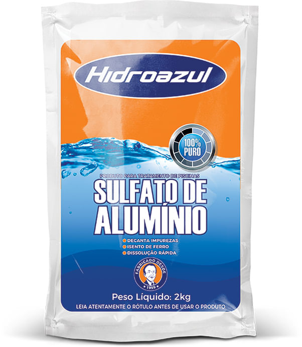 Sulfato de Alumínio Hidroazul