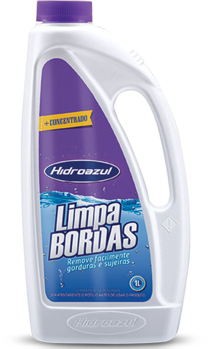 Limpa Borda Premium para Piscina Hidroazul 1 L