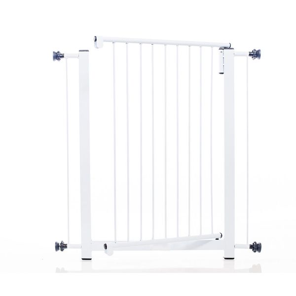 Portão Clássico Plus Grade Porta NF Pet Branco 80cm Único