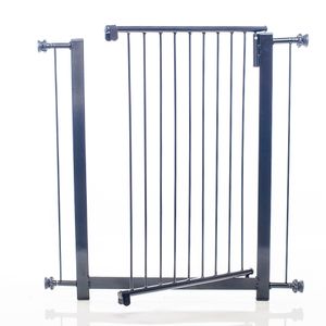 Portão Clássico Plus Grade Porta 80cm NF Pet Preto - Único