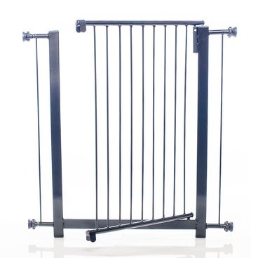 Portão Clássico Plus Grade Porta NF Pet Preto completo