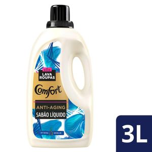 Kit Lava-Roupas Líquido Comfort Hydra Sérum 3l Menor preço em Kit Lava-Roupas Líquido Comfort Hydra Sérum 3l